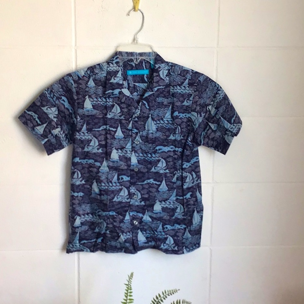 Tori Richard Boys Hawaiian Shirt